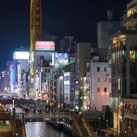 Апартаменты 道頓堀民泊31＆Mini浮世絵美術館、道頓堀心斎橋真ん中、家族旅行、Family Trip Осака Экстерьер фото